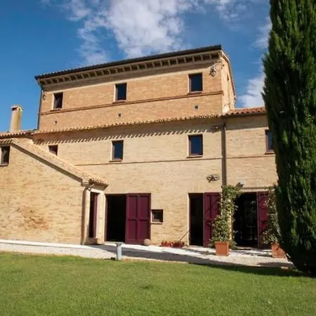 Villa Gelso - Tenuta Esclusiva Con Piscina, Sauna E Vista Panoramica Belvedere Ostrense