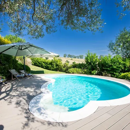 Splendida Villa Con Piscina E Sauna, Belvedere Ostrense Villa *