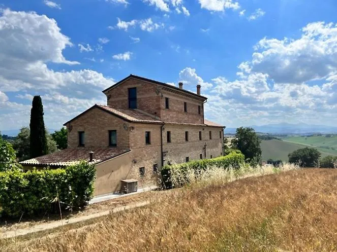 Gelso - Tenuta Esclusiva Pet Friendly Con Piscina Privata, Sauna E Vista Panoramica Belvedere Ostrense